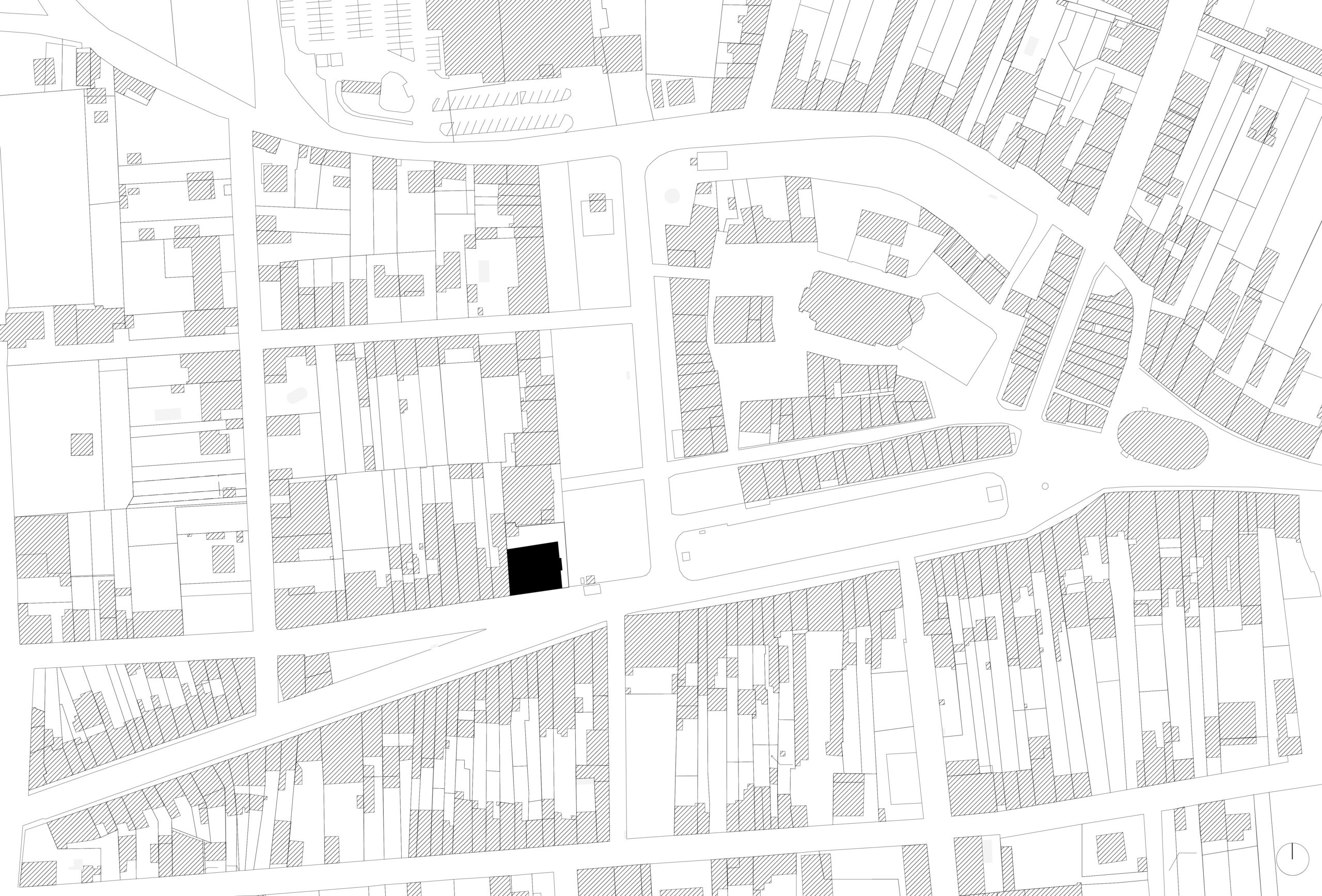 Plan de masse - Rieumes - RÉHABILITATION D’UN BÂTIMENT ANCIEN EN PÔLE DE SANTE