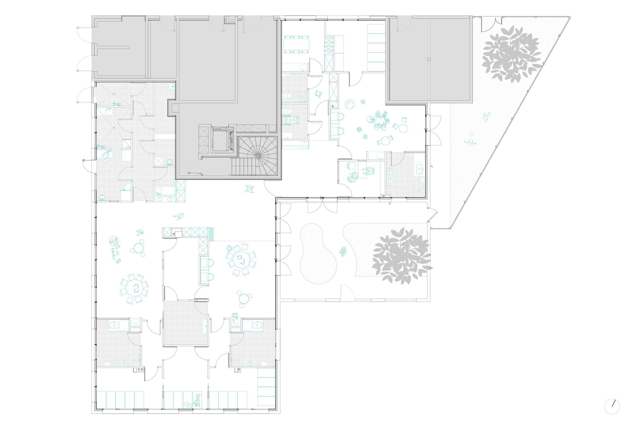 Plan - Toulouse - Amenagement d'une crèche associative